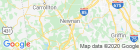 Newnan map
